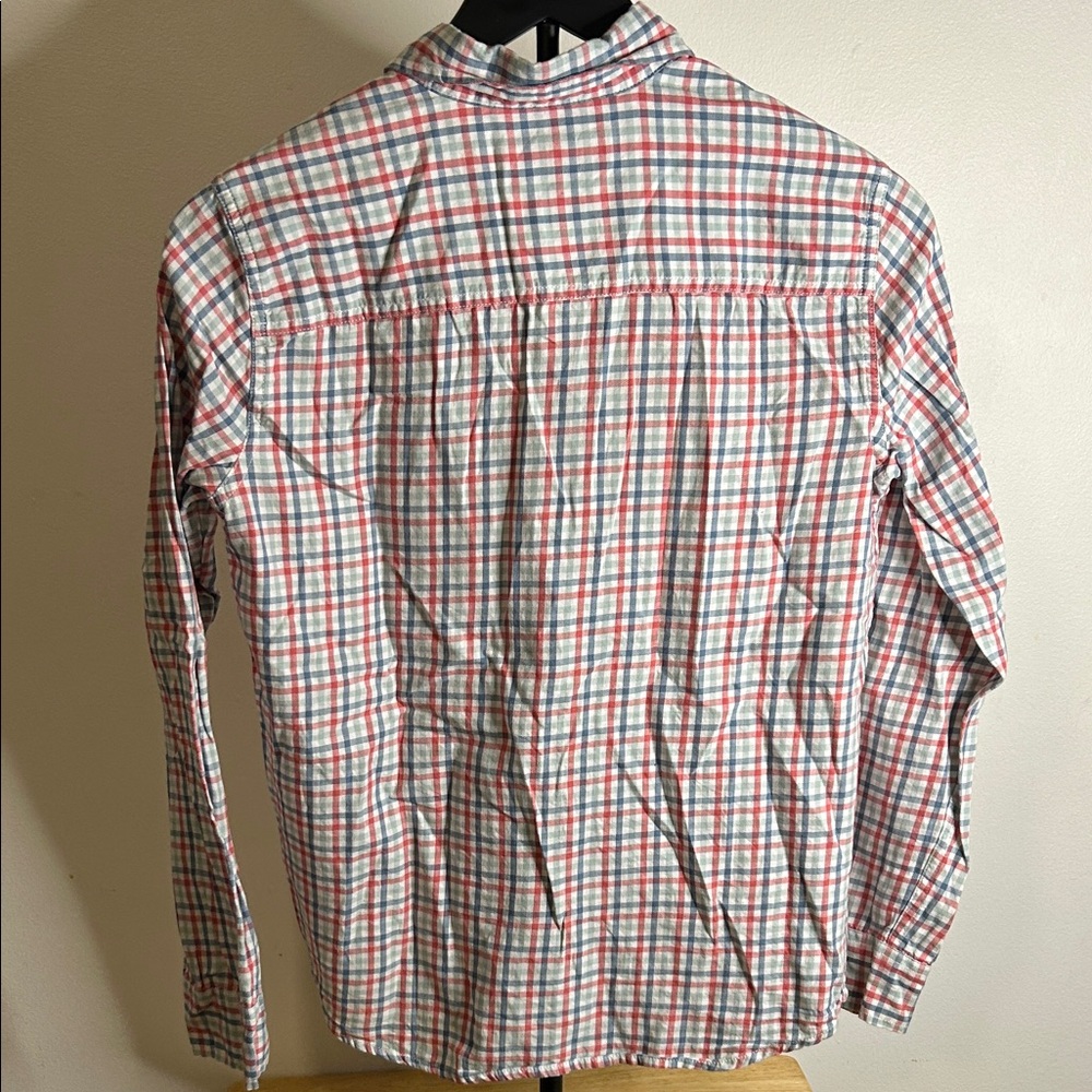 Abercrombie Kids Red and Blue Plaid Shirt - Picture 8 of 9